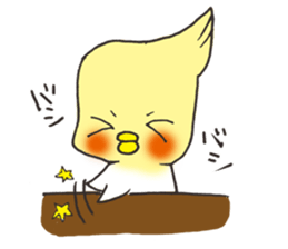 Cockateel. sticker #6297214