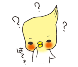 Cockateel. sticker #6297219