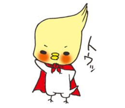 Cockateel. sticker #6297222