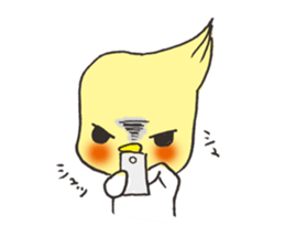 Cockateel. sticker #6297241