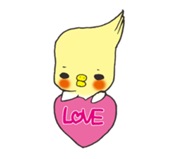 Cockateel. sticker #6297244