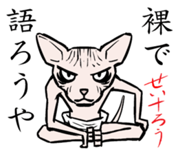 A word from the cat's sticker #6298122