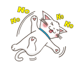 Meany cat Cass for English sticker #6298133