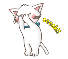 Meany cat Cass for English sticker #6298151