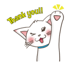 Meany cat Cass for English sticker #6298155