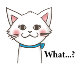 Meany cat Cass for English sticker #6298158