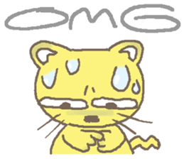 Cat / Chat 2 English ver. sticker #6298378