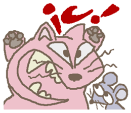 Cat / Chat 2 English ver. sticker #6298382