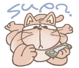 Cat / Chat 2 English ver. sticker #6298392