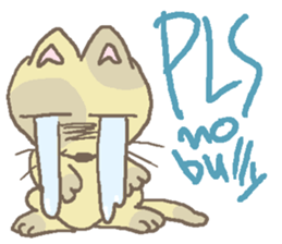 Cat / Chat 2 English ver. sticker #6298402