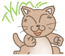 Cat / Chat 2 English ver. sticker #6298403