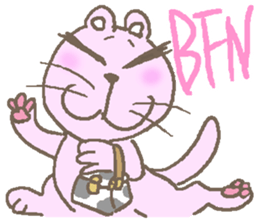 Cat / Chat 2 English ver. sticker #6298404