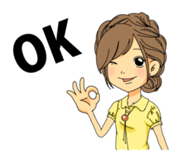 Sato Yui's stamp in the Yamagata dialect sticker #6298520