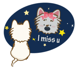 Wetbeard, the Wacky Wicked Westie! V2 sticker #6298738