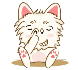 Wetbeard, the Wacky Wicked Westie! V2 sticker #6298745