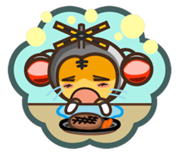 Cosplay Favorite tiger 2 ~KANKAN MAN~ sticker #6298823