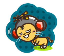Cosplay Favorite tiger 2 ~KANKAN MAN~ sticker #6298833