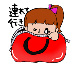 Ponichan Tagawa's dialect The version3 sticker #6298893