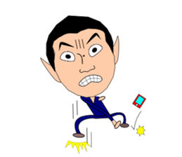 please use it at an operation place sticker #6299027