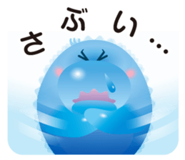 Cute Dolphin Iruka-ruka sticker #6299511