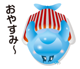 Cute Dolphin Iruka-ruka sticker #6299520