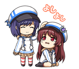 mako&mai cosplay,2nd sticker #6299710