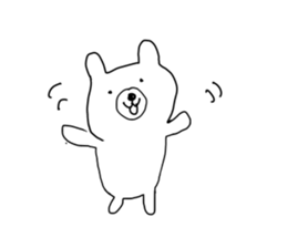 BONBON's White Bear and Penguin sticker #6300096