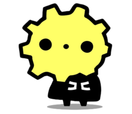 Pinion Kun:Mascot of "GEAR" sticker #6300104