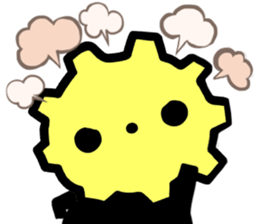 Pinion Kun:Mascot of "GEAR" sticker #6300110