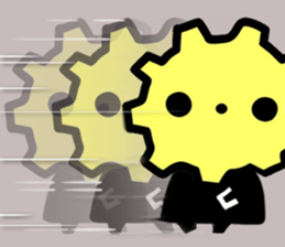 Pinion Kun:Mascot of "GEAR" sticker #6300116