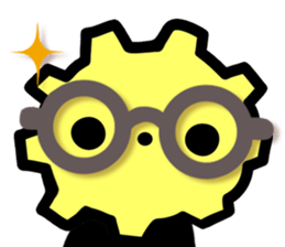 Pinion Kun:Mascot of "GEAR" sticker #6300117