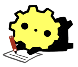 Pinion Kun:Mascot of "GEAR" sticker #6300118