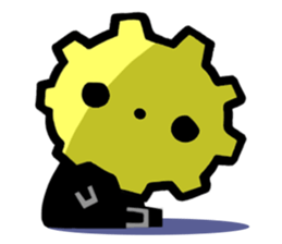 Pinion Kun:Mascot of "GEAR" sticker #6300120