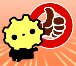 Pinion Kun:Mascot of "GEAR" sticker #6300122