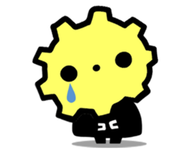 Pinion Kun:Mascot of "GEAR" sticker #6300125