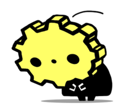 Pinion Kun:Mascot of "GEAR" sticker #6300126