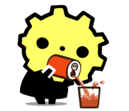Pinion Kun:Mascot of "GEAR" sticker #6300127