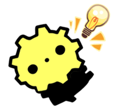 Pinion Kun:Mascot of "GEAR" sticker #6300128