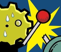 Pinion Kun:Mascot of "GEAR" sticker #6300129