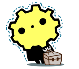 Pinion Kun:Mascot of "GEAR" sticker #6300130