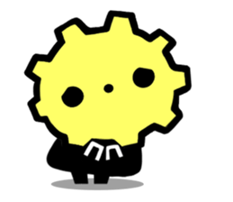 Pinion Kun:Mascot of "GEAR" sticker #6300132