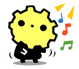 Pinion Kun:Mascot of "GEAR" sticker #6300133