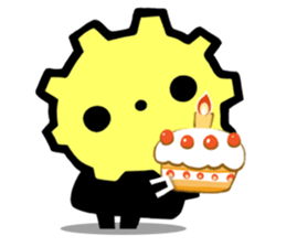 Pinion Kun:Mascot of "GEAR" sticker #6300138