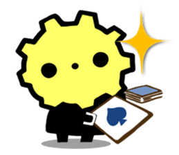 Pinion Kun:Mascot of "GEAR" sticker #6300139