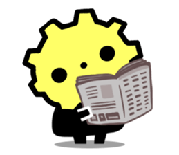Pinion Kun:Mascot of "GEAR" sticker #6300141