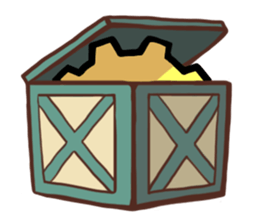 Pinion Kun:Mascot of "GEAR" sticker #6300142