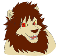 He is Lion sticker #6300384