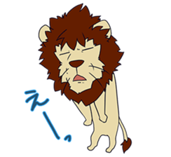 He is Lion sticker #6300390