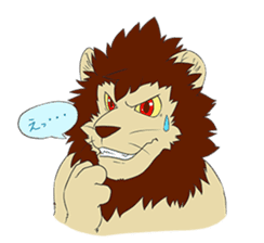 He is Lion sticker #6300397