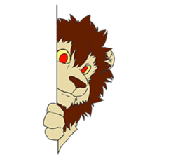 He is Lion sticker #6300405